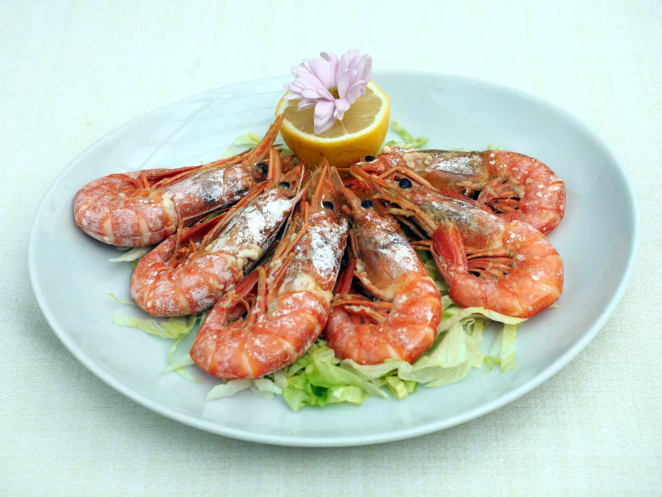 Gamberoni* al vapore