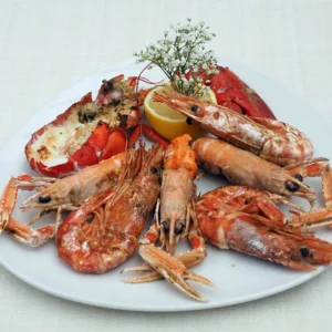 Grigliata mista di crostacei