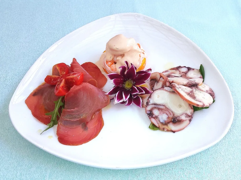 Mini antipasto misto di pesce