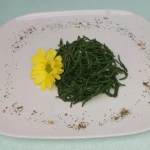 Salicornia - asparagi di mare - al brucio