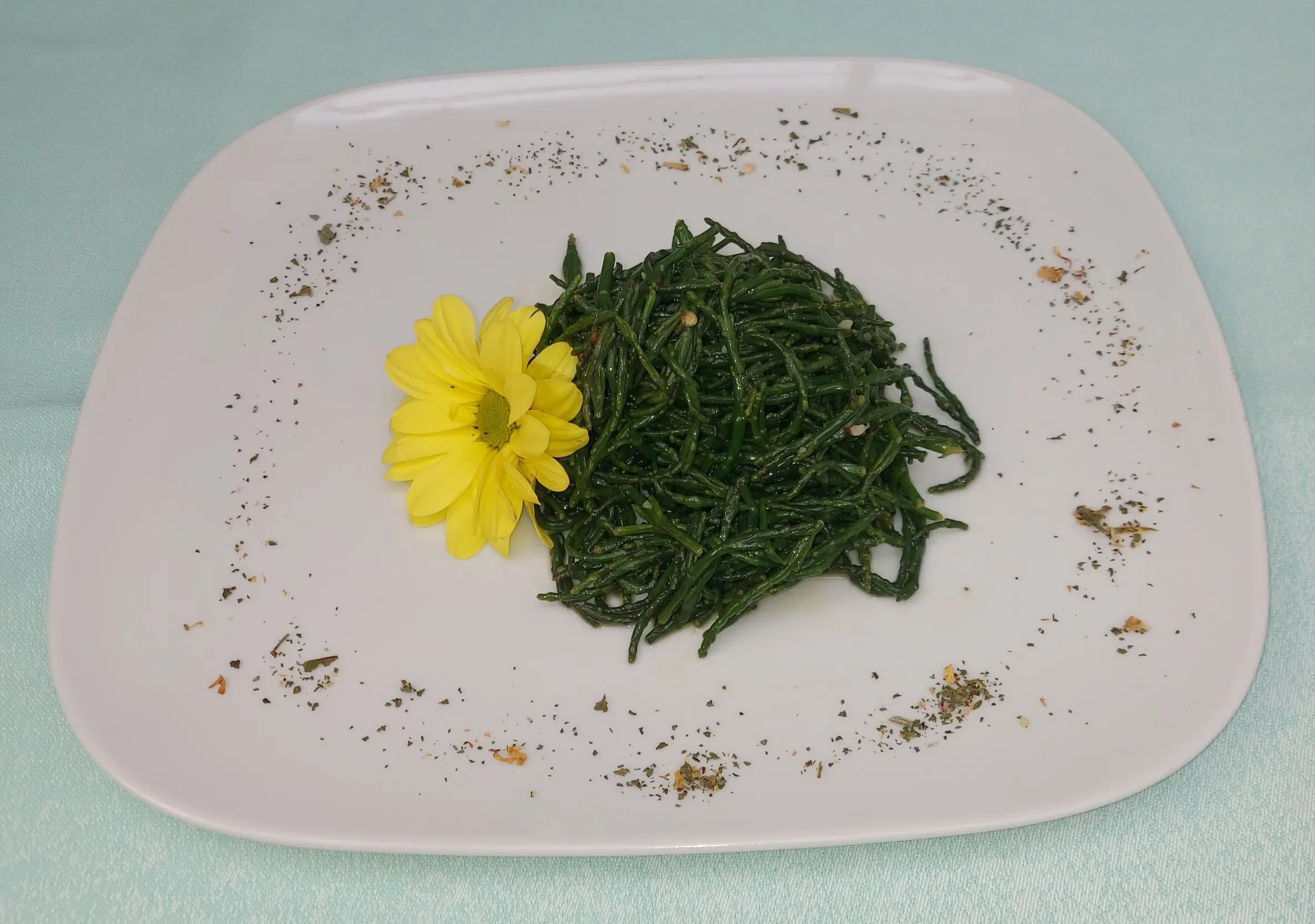Salicornia - asparagi di mare - al brucio